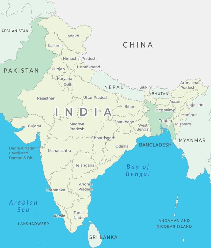 Map of India